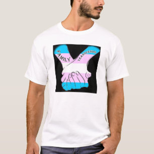 T-shirt La famille dépasse la pièce en t de logo (le noi
