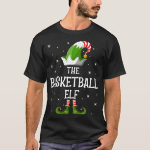 T-shirt La famille des elfes de basket-ball qui correspond