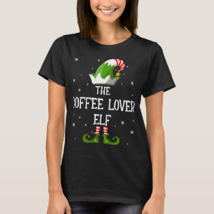 T-shirt La famille des elfes de l'amoureux du café qui cor