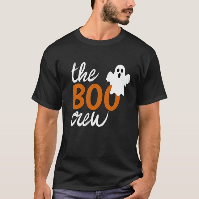 T-shirt La famille d'Halloween de Boo Crew correspond (Devant)