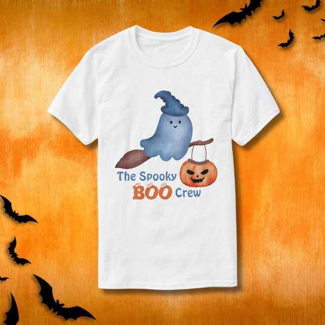 T-shirt La famille Éffrayante de Boo Halloween (Créateur téléchargé)