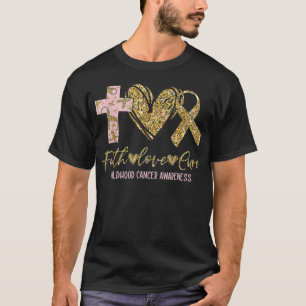 T-shirt La famille est la foi amour guérir l'enfance cance