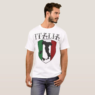 T-SHIRT LA FAMILLE ITALIENNE D'AMOUR DE L'ITALIE ITALIE