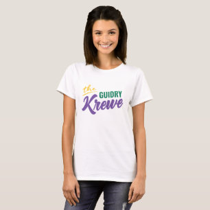 T-shirt La famille Krewe pour Mardi Gras