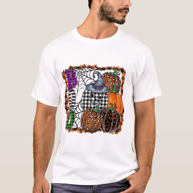T-shirt La farce d'Halloween          (Devant)