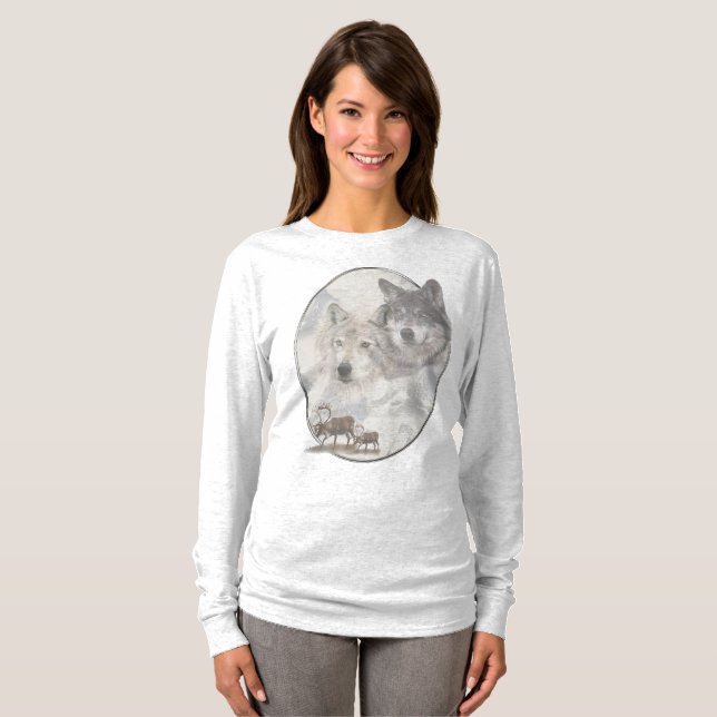 T-shirt La faune canadienne (Devant entier)