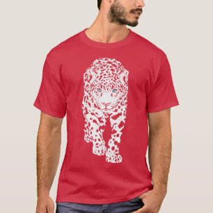 T-shirt La faune sauvage du léopard des neiges Big Cat