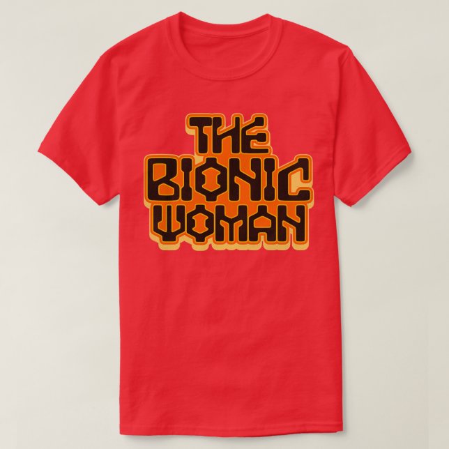 T-shirt La femme bionique (Design devant)