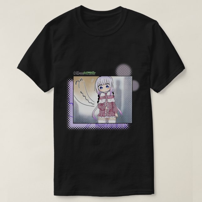 T-shirt La femme de chambre Dragon de Mlle Kobayashi... T- (Design devant)