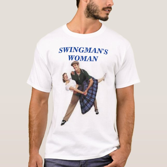 T-shirt La femme du swingman (Devant)