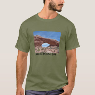 T-shirt La fenêtre du nord arque le parc national