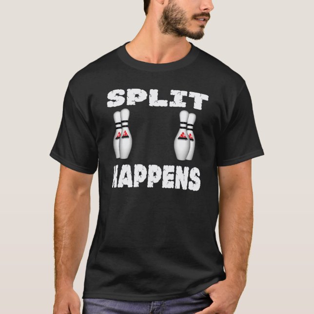 T-shirt La fente se produit (Devant)