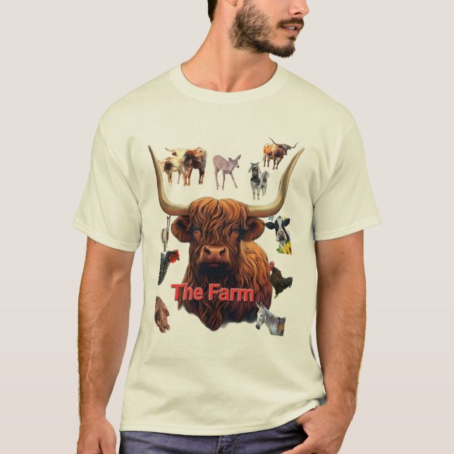 T-shirt La ferme (Devant)