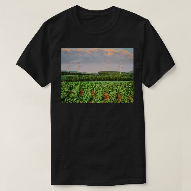 T-shirt La ferme des moulins à vent (Design devant)