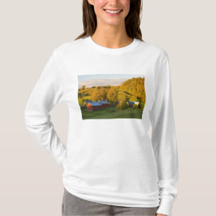 T-shirt La ferme Jenne à Woodstock, Vermont. Automne. 2