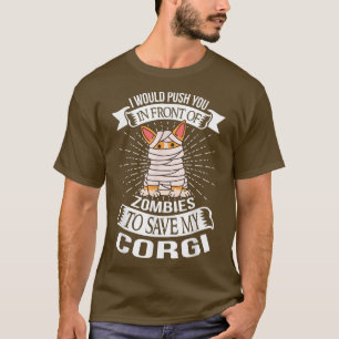 T-shirt La Fête de Corgi Halloween