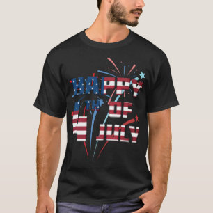 T-shirt la fête de l'Indépendance du 4 juillet
