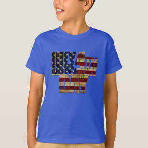 T-shirt La fête de l'indépendance du 4 juillet 002