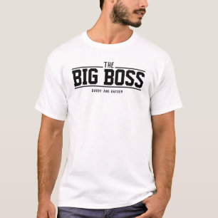 T-shirt La Fête des pères Big Boss sur mesure