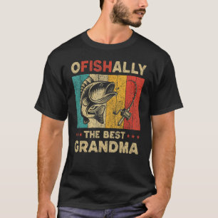 T-shirt La fête des pères drôle de pêche Ofishally la meil
