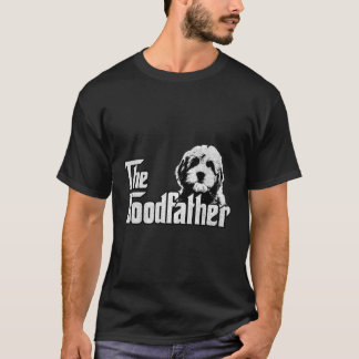 T-shirt La Fête des pères du père de chien Goldendoodle Pa