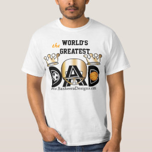 T-shirt La fête des pères folâtre le papa