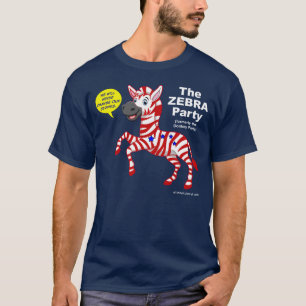 T-shirt La fête du zèbre