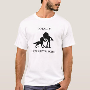 T-shirt La fidélité va chemise de deux manières