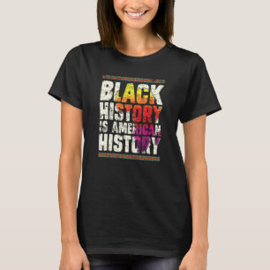 T-shirt La fierté des racines africaines Les Noirs-América