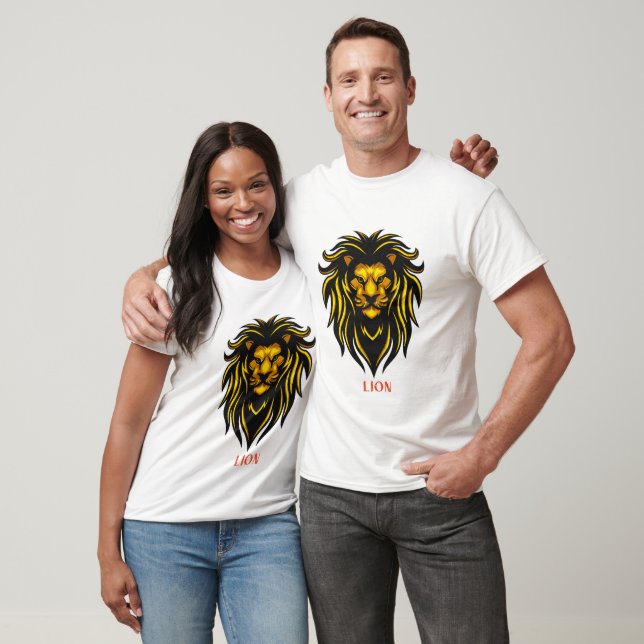 T-shirt La fierté du lion (Unisexe)