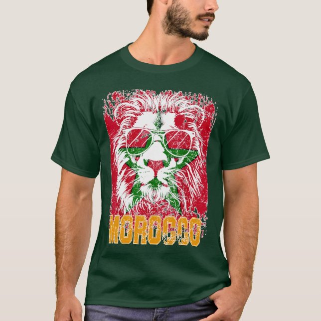 T-shirt La Fierté du Maroc  (Devant)