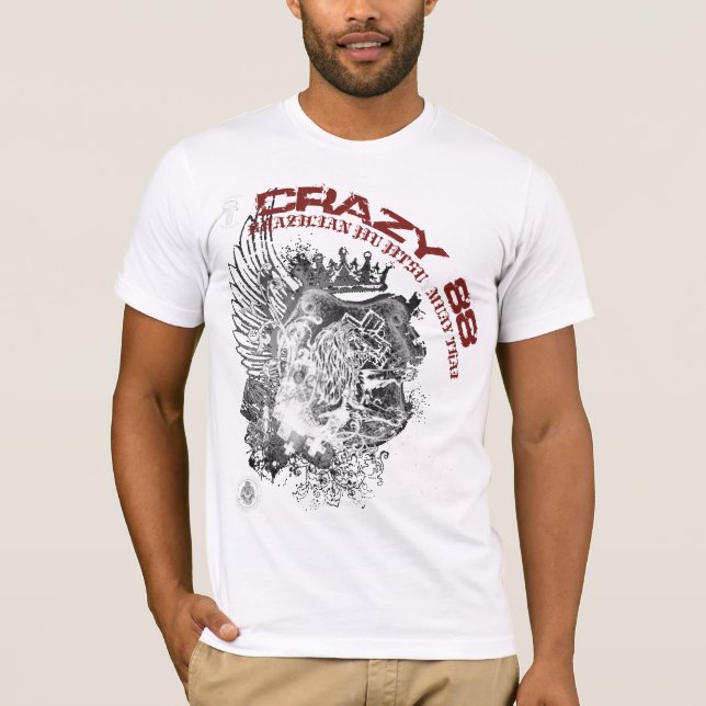 T-SHIRT LA FIERTÉ II DES 88 LIONS FOU (Devant)