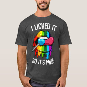 T-shirt La fierté LGBT Je l'ai chantée C'est la mienne Sey