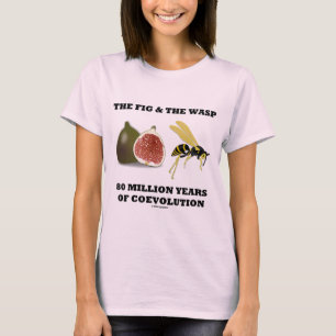 T-shirt La Fig Et La Wasp 80 Millions D'Années De Coévolut