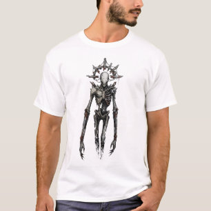 T-shirt La figure squelettique gothique sombre de The Witn