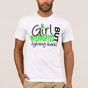 T-shirt La fille a interrompu la maladie de 2 Lyme