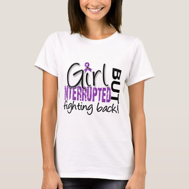 T-shirt La fille a interrompu la malformation de 2 Chiari (Devant)