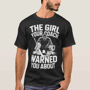 T-shirt La fille contre laquelle votre entraîneur vous a m