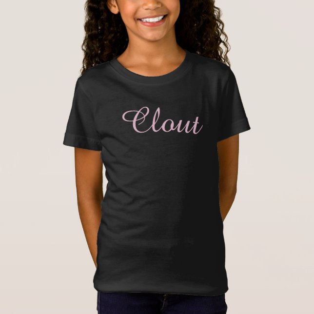 T-Shirt La fille de "Clout" (Devant)