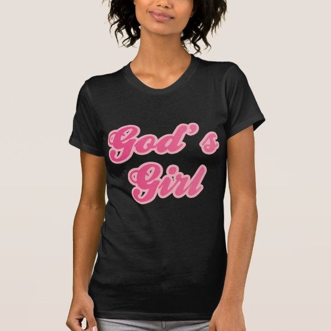 T-shirt La fille de Dieu (Devant)