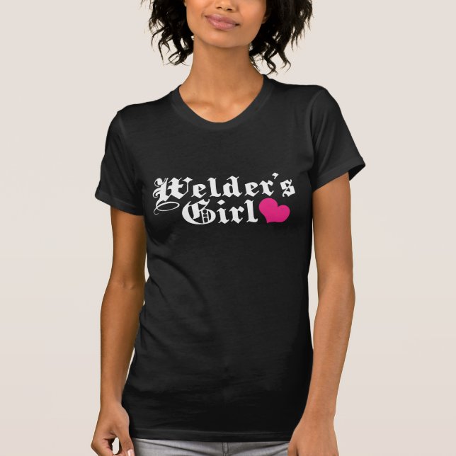 T-shirt La fille de Welder (Devant)