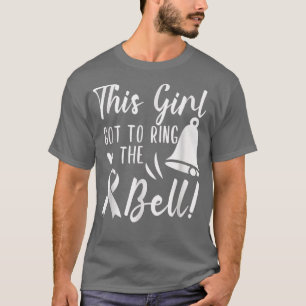 T-shirt La Fille Doit Cerner La Bell Chemo Grad Cancer Du