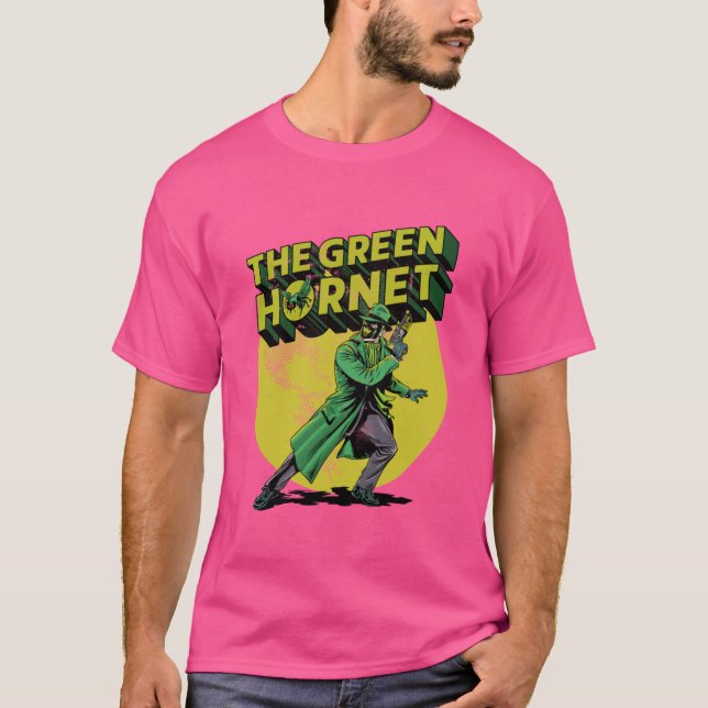 T-shirt La fille du frelon vert (Devant)