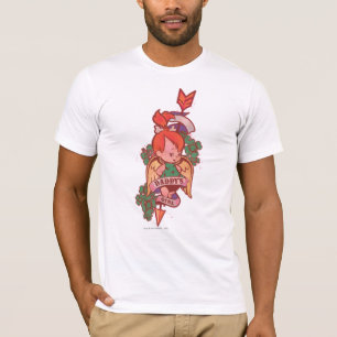 T-shirt La fille du papa de PEBBLES™