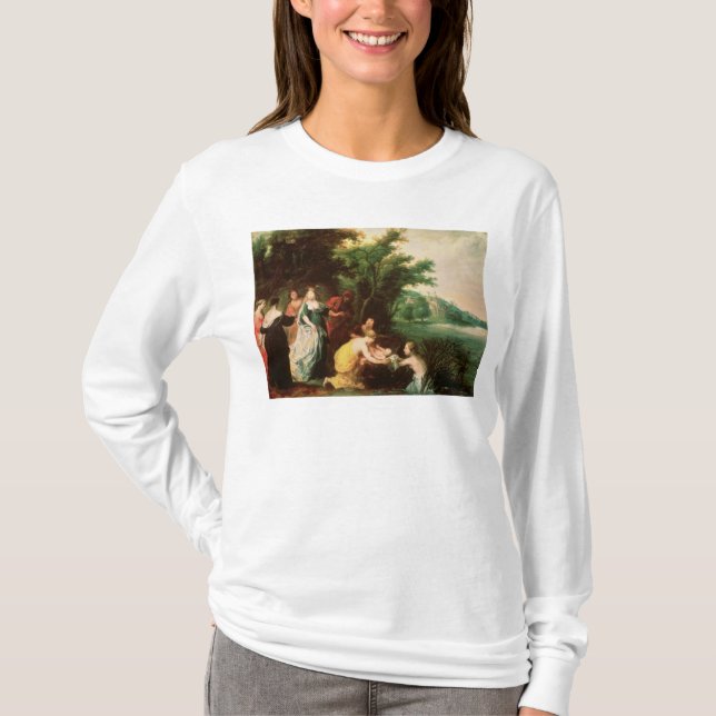 T-shirt La fille du pharaon découvrant Moïse (Devant)