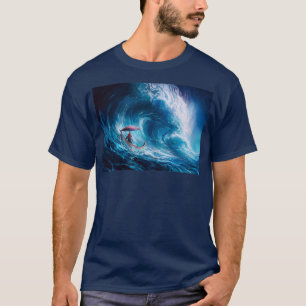 T-shirt La fille et la mer