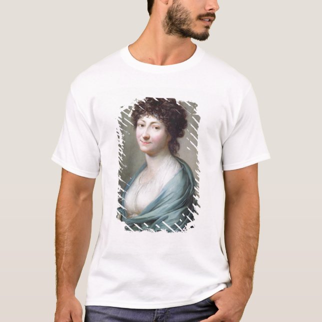 T-shirt La fille : Portrait de Caroline Susanne Graff (Devant)