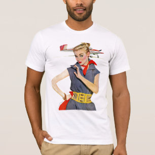 T-shirt La fille qui a volé des avions