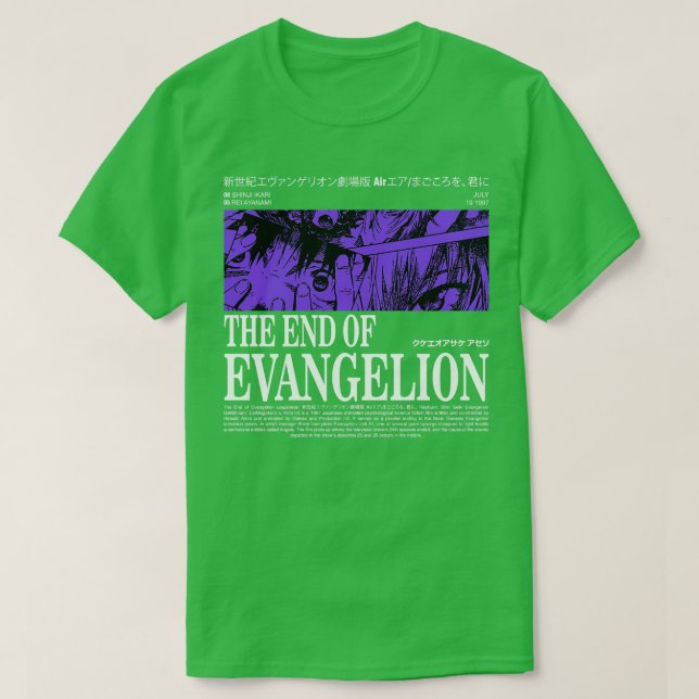 T-shirt La fin de l'évangélisation (Design devant)