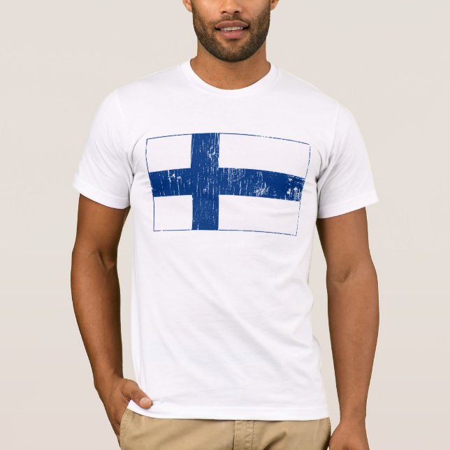 T-shirt La Finlande vintage (Devant)